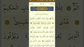 سورة لقمان صدقة جارية إن شاء الله اللهم تقبل #صدقة_جارية#تلاوة_خاشعة #تلاوة_هادئة #تجويد_القرآن#قرآن