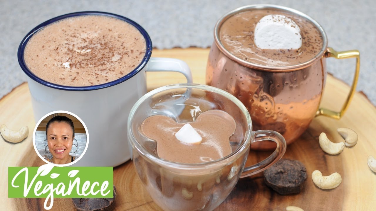 Homemade Cashew Milk Hot Chocolate - The Conscientious Eater