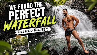 We Found the Perfect Waterfall | Goa’s Hidden Paradise 🌿 ⭐
