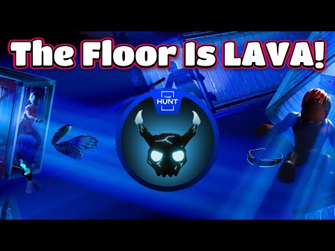 The Floor Is LAVA! Badge (The Hunt: First Edition) [Roblox]
