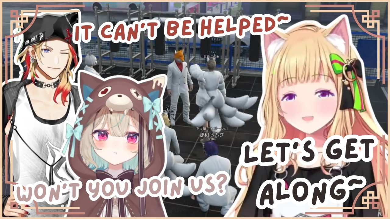 Банда Акиросэ получает самого милого нового босса PON, чтобы ВЕРБОВАТЬ Акселя! 😳😱 | Hololive Clip