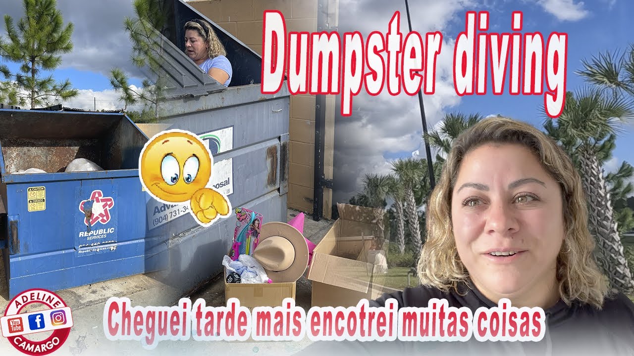 Super dumpster dessa vez tive que procurar muito mas encontrei muitas coisa boas 