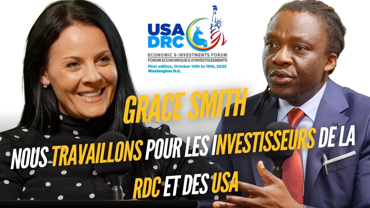 USA DRC: Grâce Smith présente la future bourse KME : vers un marché congolais des matières premières