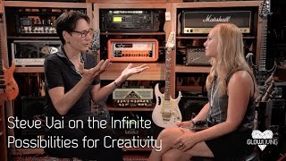 Steve Vai on Infinite Possibilities for Creativity | Glow Living by Chandra Lynn