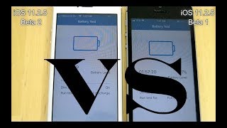 iOS 11.2.5 Beta 2 VS iOS 11.2.5 Beta 1 COMPLETE BATTERY TEST on IPHONE 5S EDITION