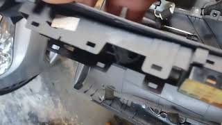 How to install the driver's side window switch on a Hyundai sonata 