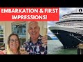 Embarkation  first impressions on our holland america koningsdam alaskan adventure from vancouver