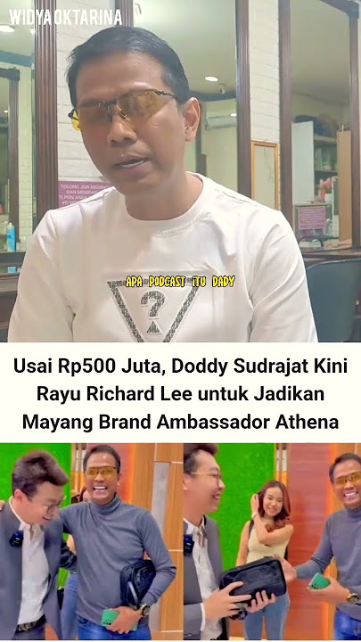 Doddy minta ke dr. Richard biar mayang jadi BA Athena #doddysoedrajat #drrichardlee #fyp #shorts
