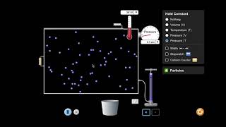Carles' Law Volume Phet Demo