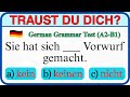Deutsch lernen mit Quiz | Grammatik-Test A2–B2, den kaum jemand schafft