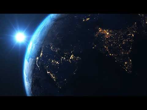 Outer Space Video Zoom Virtual Background II Solar System II See India