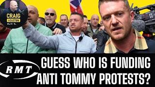 EXCLUSIVE Trade Unions FUND anti Tommy Robinson protests. Instructions to fund costs to local branch