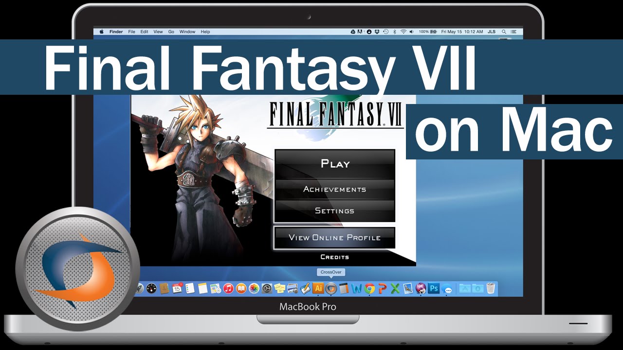 play final fantasy 7 on mac emulator