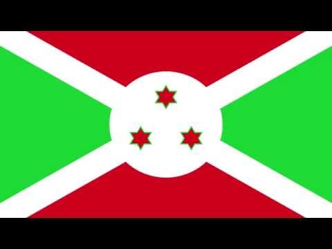 Bandera e Himno Nacional de Burundi - Flag and National Anthem of Burundi