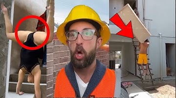 Construction Fails | Best of Adam Rose React Compilation! Most Surprising, Funny Situations Part #9