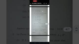 SKMU DUMKA Maths Semester 3 Paper 10 2023 PYQ