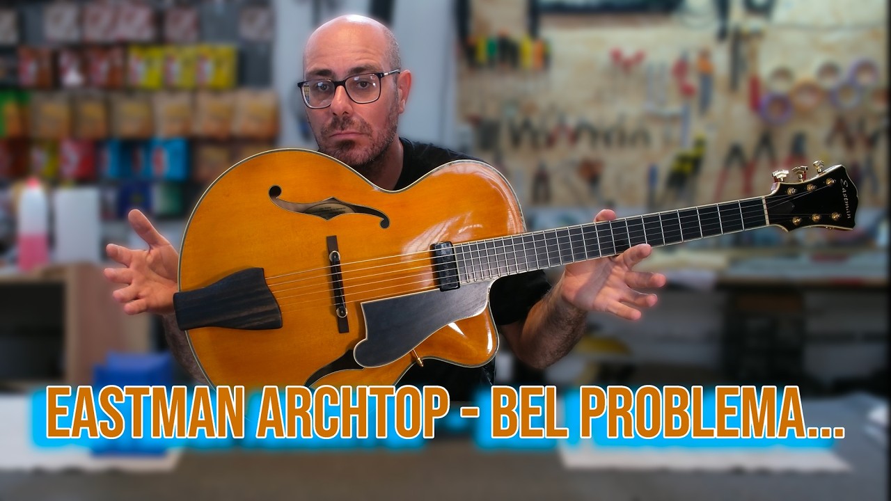 LAB - Eastman Archtop. Problema al tailpiece...