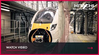Hitachi unveils first UK built Intercity Express Train
