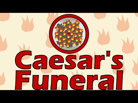 Caesar&rsquo;s Funeral (44 B.C.E.)