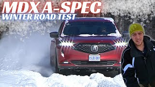 2022 Acura MDX A-SPEC: A VERY Detailed Winter Driving Road Test & Review