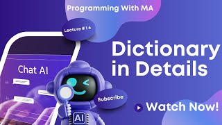 Learn Python Dictionary in Details | Urdu and Hindi | Beginner Friendly