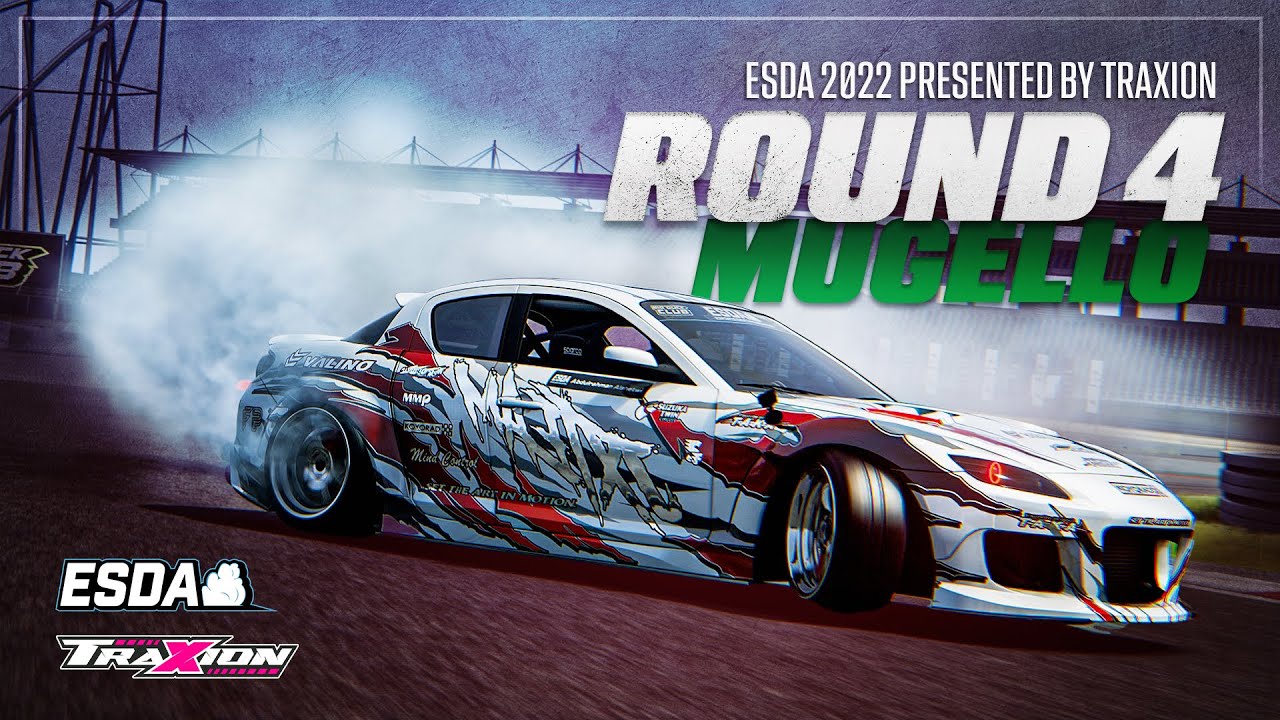 ESDA 2022 Presented by Traxion - Round 4 - Mugello MAIN EVENT (Edited All Drift Action)