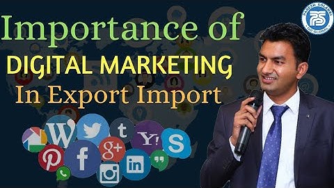 Importance of Digital Marketing In Export Import Business || Paresh Solank || Online Exim Solution