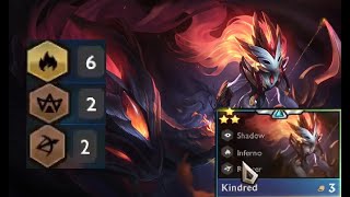 6 Inferno, 3 star Kindred, TFT(Teamfight Tacticts)