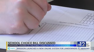 Mississippi lawmakers discuss school choice bill