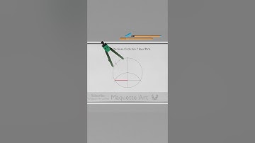 How to Divide a Circle into 7 Equal Parts #shorts