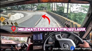 melewati tanjakan sitinjau lauik di pagi hari #sibasurya #drivingview #sitinjaulauik 