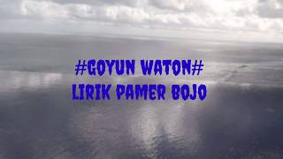 Pamer bojo-goyun waton- (ciptaan didi kempot) lirik