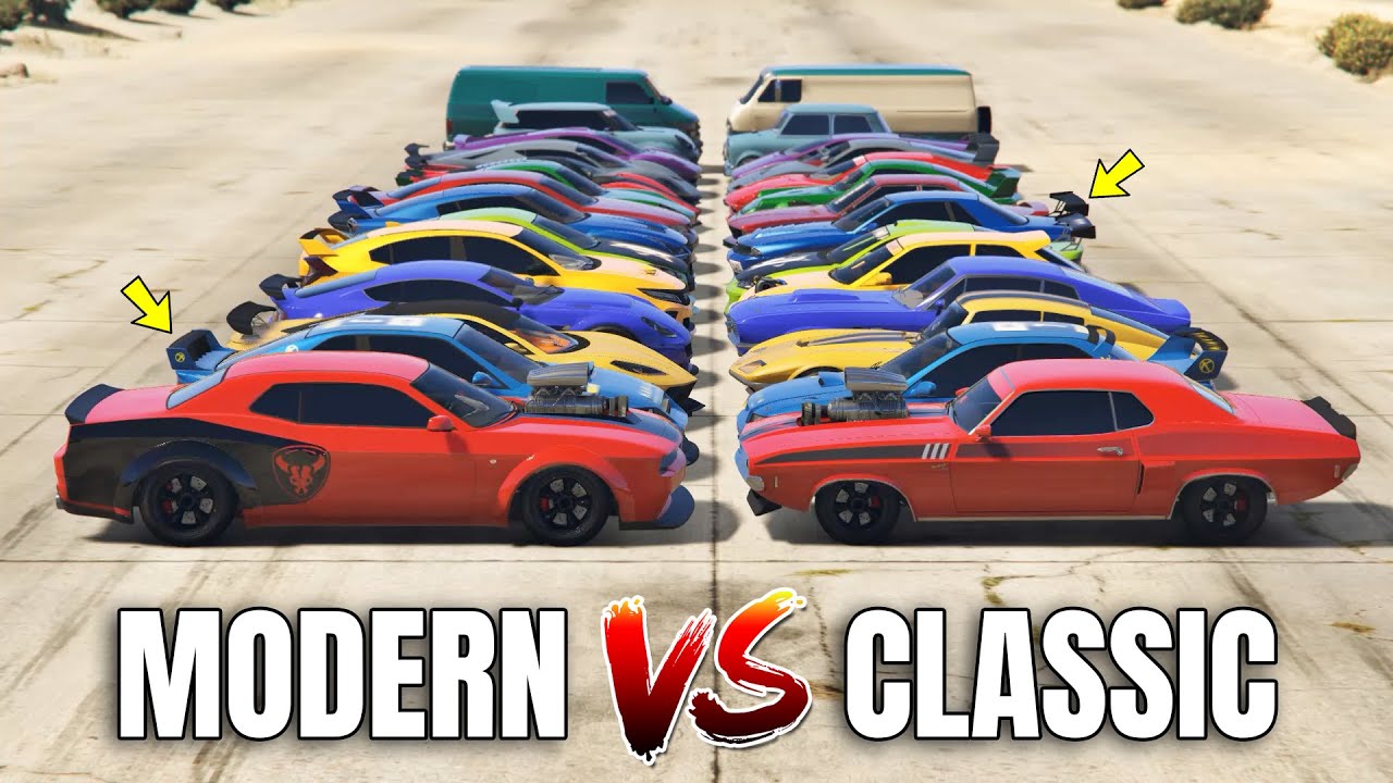 GTA 5 ONLINE - MODERN VS CLASSIC (WHICH IS FASTEST?)