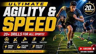 🚀 Top 20+ Agility Drills to Boost Your Speed & Footwork in Any Sport! #agilitydrills #speedtraining