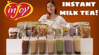 MAKE YOUR OWN MILK TEA | PANG NEGOSYO NA MILK TEA ft. INJOY