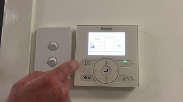 Operation Guide   Daikin Wall Controller