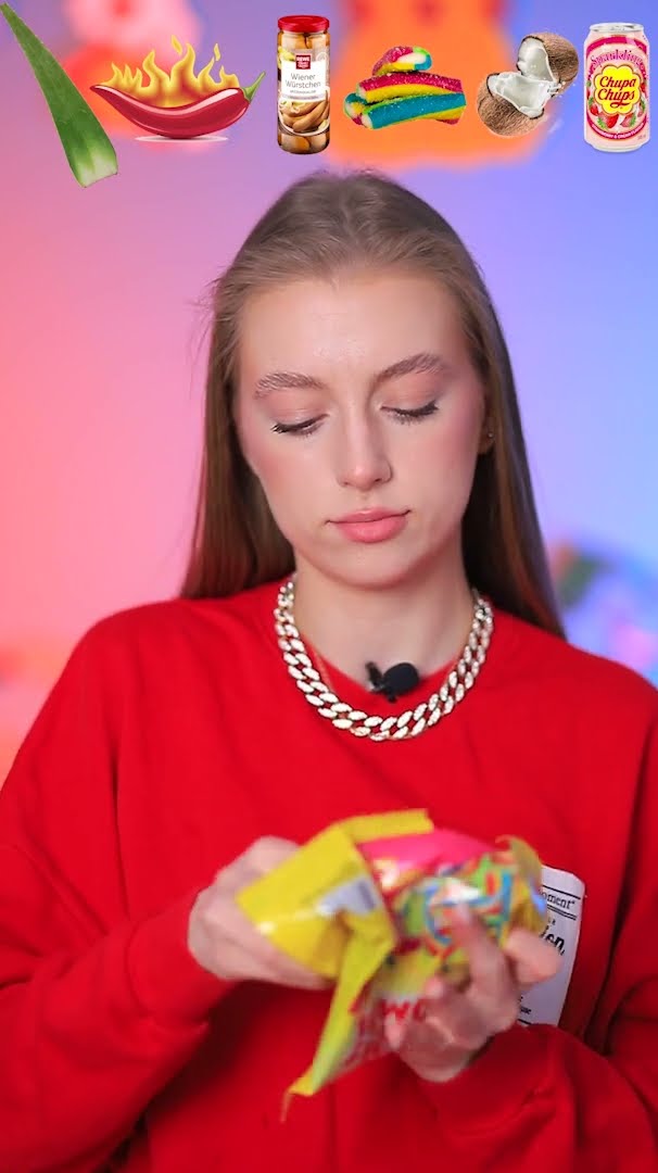 Tantangan Makanan Emoji #shorts #asmr