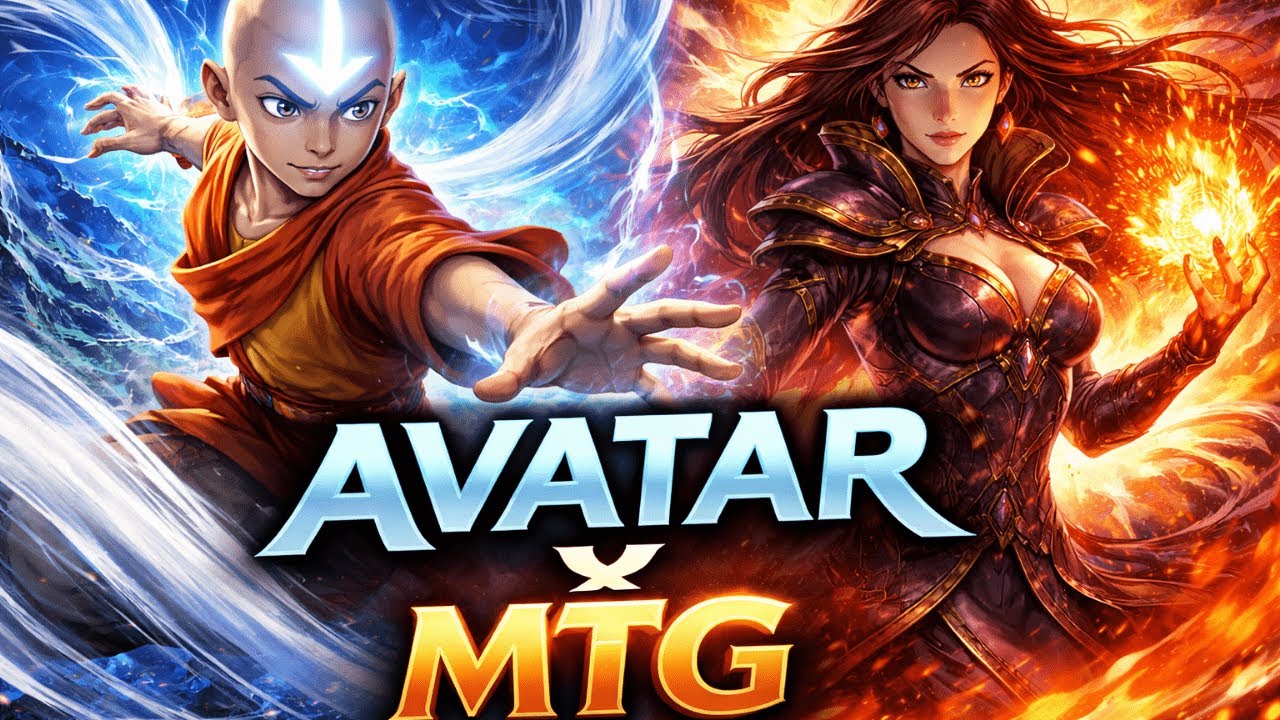 Magic the Gathering Avatar Bundle Pack Detaylı Açılım - YouTube