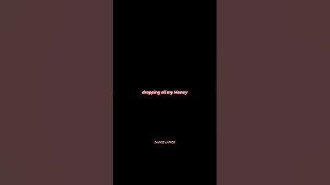Thumbnail of Money - Lisa | Lyrics | Edited by the DAMES LYRICS | English Song | Speed | #lyrics #shortsviral