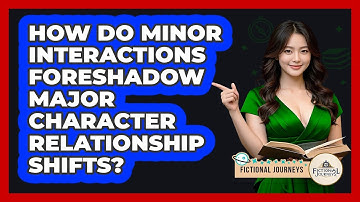 How Do Minor Interactions Foreshadow Major Character Relationship Shifts? - Fictional Journeys