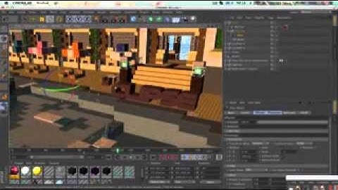 FREE Intro Template  3D Festive Minecraft #133 w Tutorial