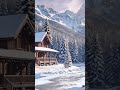 Winter wonderland、CozyCabin - Sollani-wind#cozyambience#wintercolor#shortsvideo#choir#hymn
