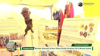 Inauguration Ngigis Bamba à Mbacke Kadior:‘Présentation de l’ exposition