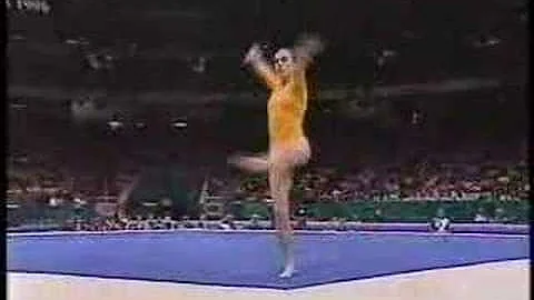 Joanna Hughes - 1996 Olympics Team Compulsories - ...