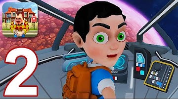 Dark Riddle: Scary Neighbor - Gameplay Walkthrough Part 2 - New Level 4 (iOS, Android)