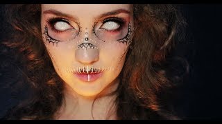 Easy Elegant Skull Makeup - Halloween by Klaire de Lys Art 40,321 views 6 years ago 6 minutes, 37 seconds