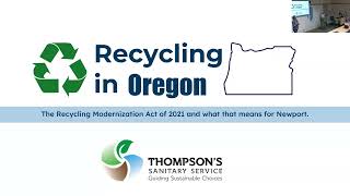HMSC Lunch and Learn- Recycling Updates Source