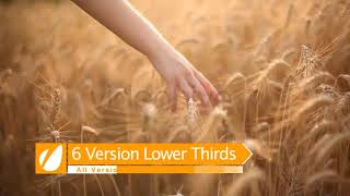 Lower Thirds | After Effects Elements - Envato elements