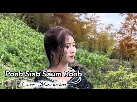 Poob Suab Sau Toj Roob - Cover Maivntxhee