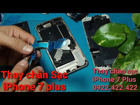 Video Thay chân sạc iphone 7 plus | Replace the charger for... - youtube